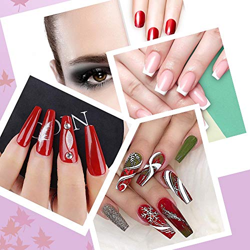 150 Pcs Clear Nail Swatch Sticks with Ring, Fan Shape Nail Art Polish Display Tips, False Nail Sample Sticks, Nail Practice Color Display, Transparent Polish Board for Nails