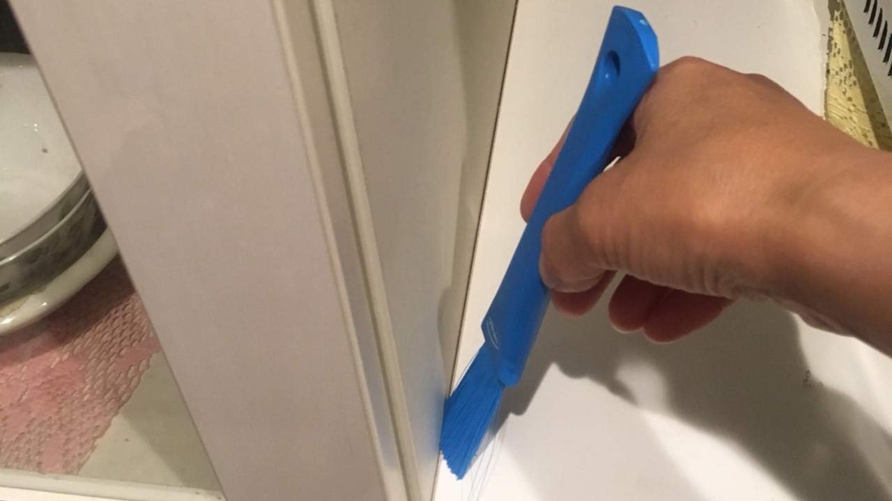 Vikan 5551308 UST Detailed Brush, 1" Soft, Purple