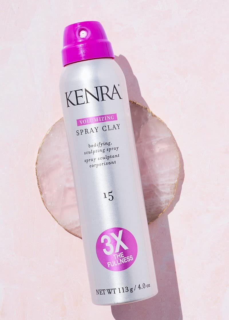 Kenra Professional Volumizing Spray Clay 15 | Bodifying, Fullness Spray | All Hair Types | 4 oz (2-Pack)