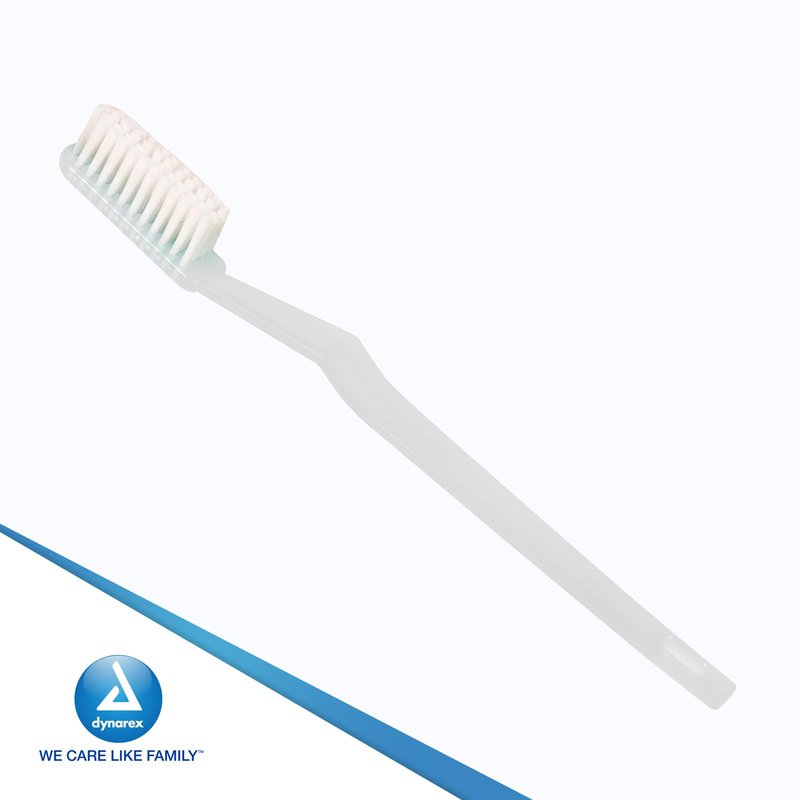 Dynarex Toothbrushes, Adult 30 Tuft,144 Count