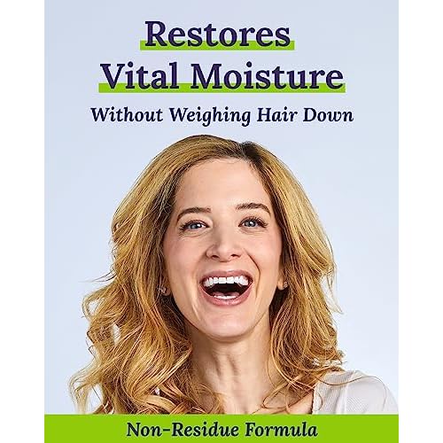 Keranique Damage Control Conditioner - Hydrating Treatment with Keratin for Dry Damaged Hair