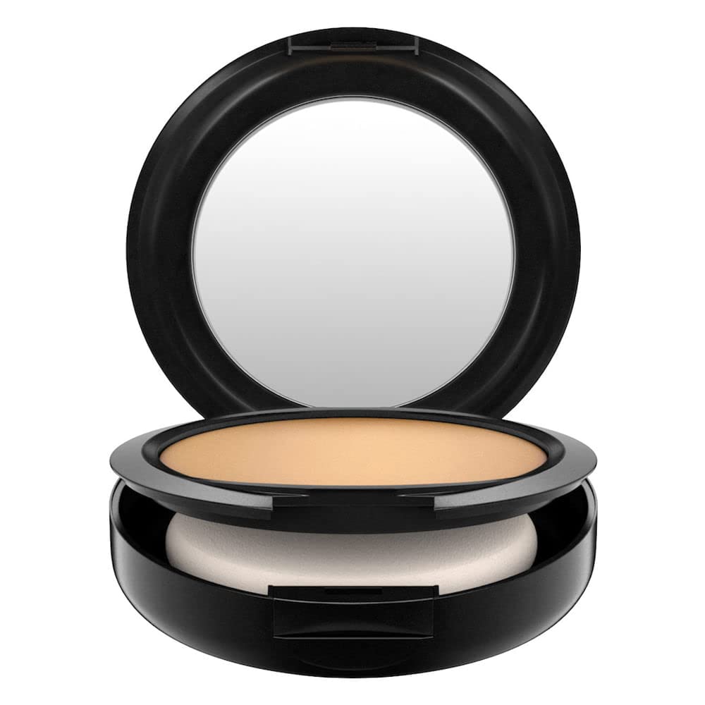 MAC Studio Fix Powder Plus Foundation - C40 Shade | Long-Lasting, Lightweight Formula - 0.52 oz