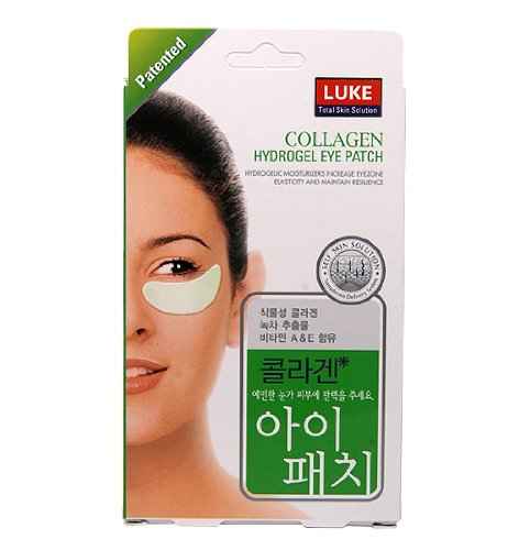 Luke Eye Patches Dark Circle Pads Collagen Hydrogel Sheets 10 Pairs (20 Sheets)