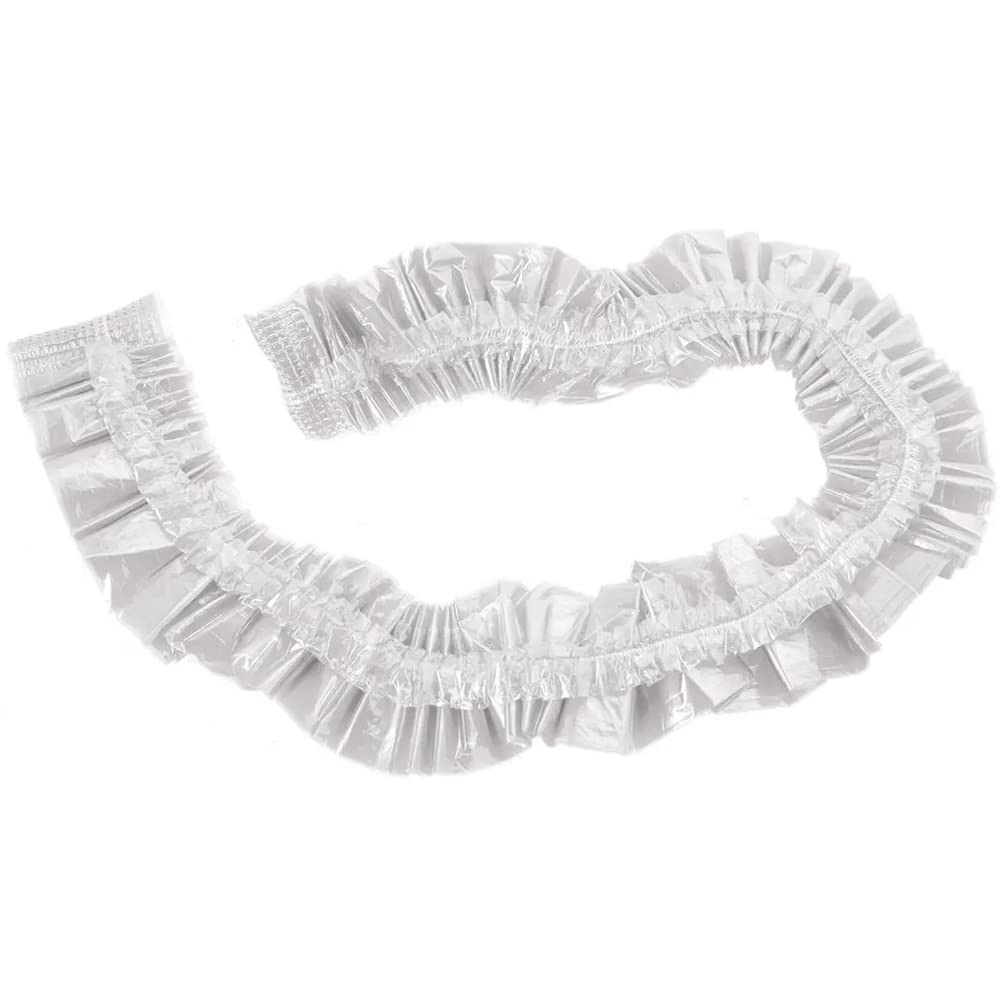 ForPro Professional Collection Spa Liners, Fit All Pedicure Spas, Disposable Pedicure Liners, Clear, 100-Count (Pack of 2)