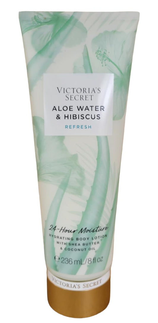 Victorias Secret Lotion Aloe Water and Hibiscus 8 fluid ounces