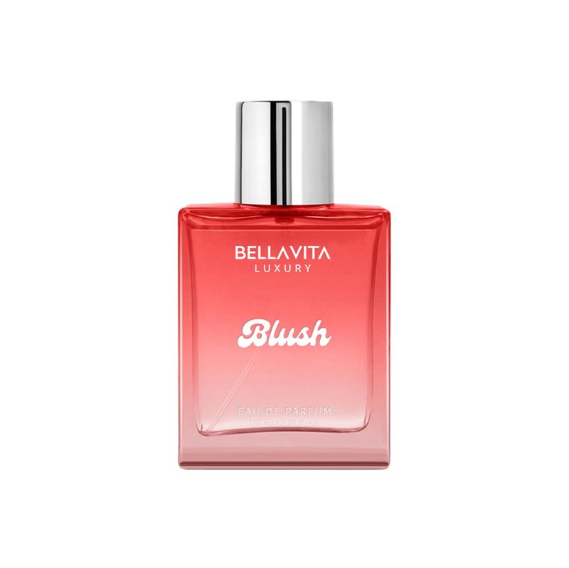 Bellavita Luxury Blush Eau de Parfum | 100 ml (3.4 fl.oz.) | Perfume for Women | Sweet, Tropical Red Fruits, Musk, and Sandalwood Notes | Long Lasting Fragrance | Mother's day Present