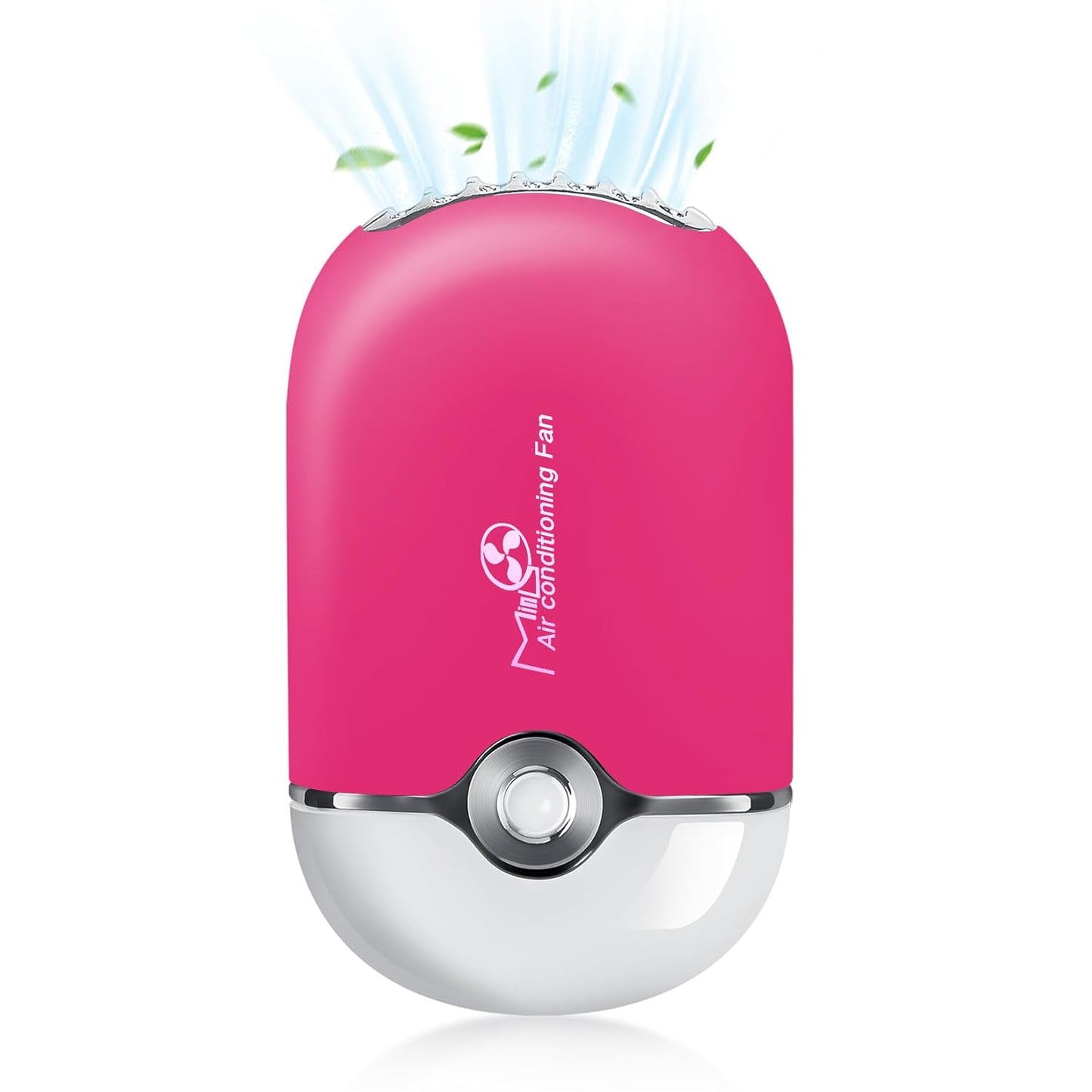 Lash Fan Mini Portable Eyelash Fan Handheld for Eyelash Extension Rechargeable USB C Air Cooling Blower with Built in Sponge Lash Extension Application(Pink)