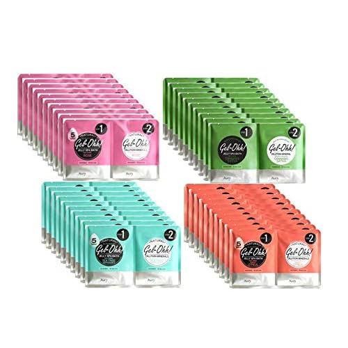 Avry Gel Ohh Spa Pedicure Footbath - Gel Oh - 40PK Combo2 - Combo Pack 10 of Each Fragrance - 40 total!!!