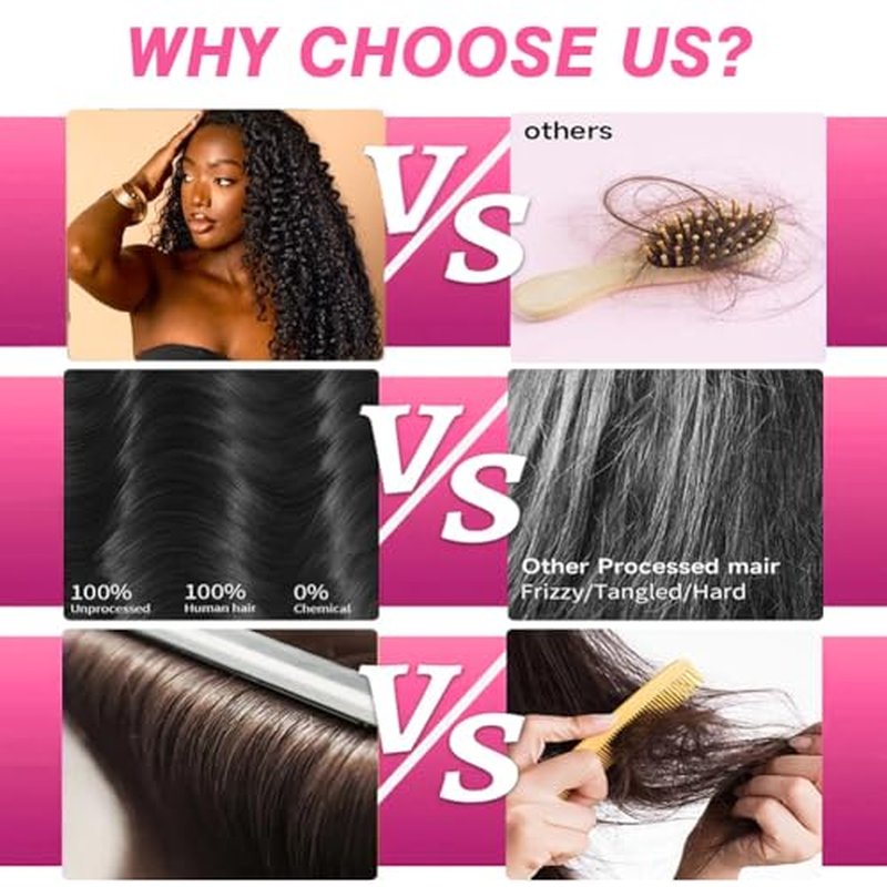 Burmese Curly 3 Bundles Water Wave Human Hair (16 18 20) 100% 12A Unprocessed Virgin Hair Bundles Deals Human Hair Extensions Spiral Curly End 3c4a Quick Weave Hair for Women Natural Black