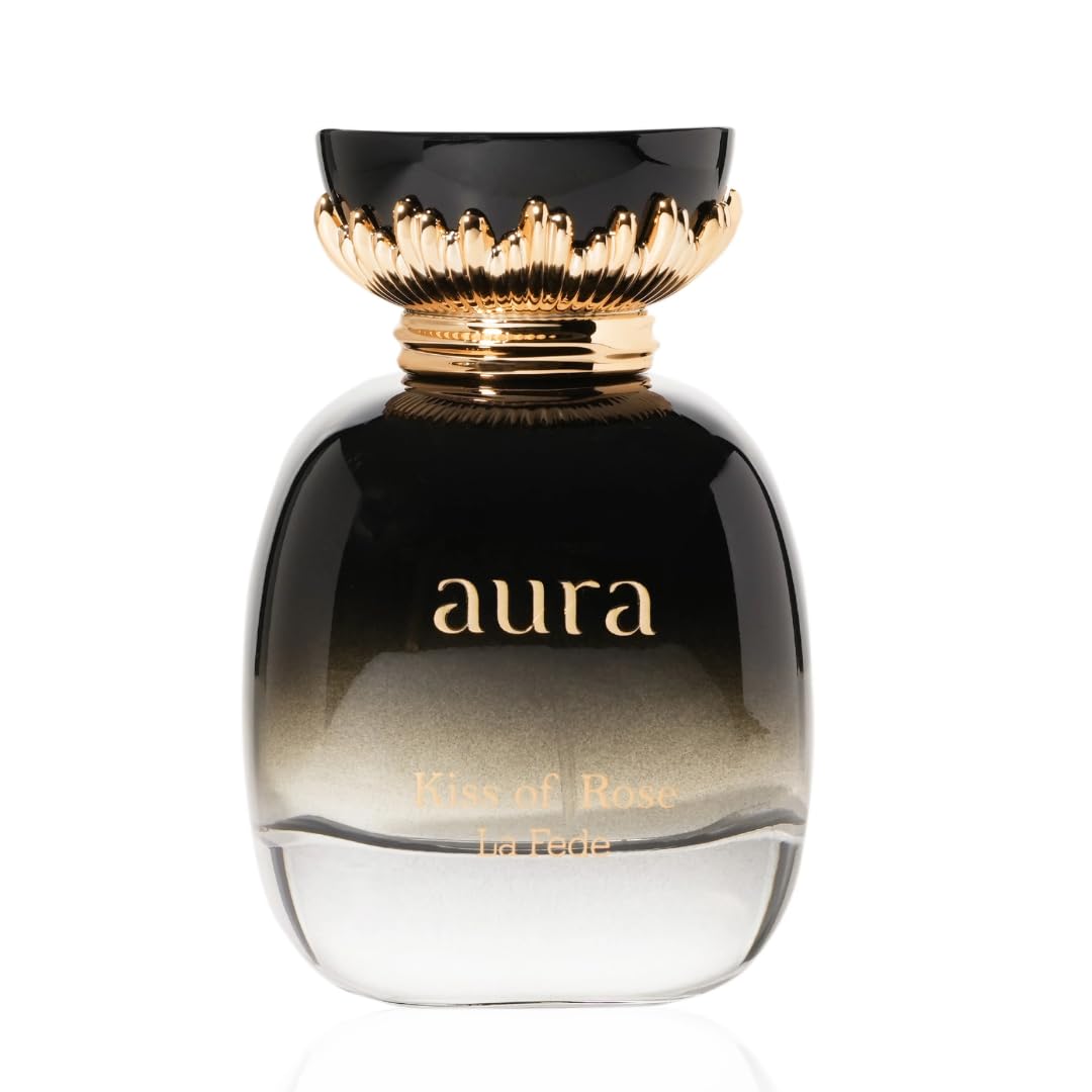 Aura Kiss Of Rose Arabian Perfume for Women - 100ML | Long-Lasting Fruity Fragrance for All Occasions