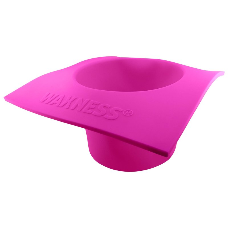 Waxness Non-Stick Silicone Bowl Insert for Wax Warmers – Pink, Fits 10 lb Warmers (WN-7001), Easy Clean Flexible Wax Pot Liner for Professional Use