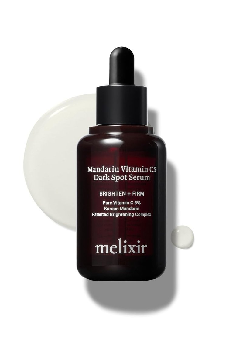 Melixir Mandarin Vitamin C5 Serum - Brightening 5% Ascorbic Acid & Centella Asiatica | 1.0 fl. oz. (30ml)