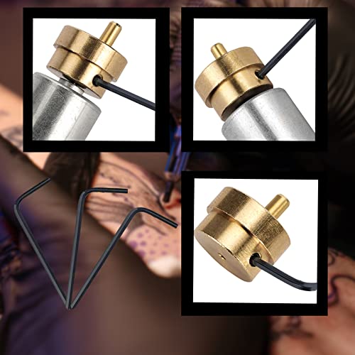 Tattoo Grommets, Rubber Bands & O-Rings - 100pcs Each, 3pcs Spanner for Tattoo Machine Parts