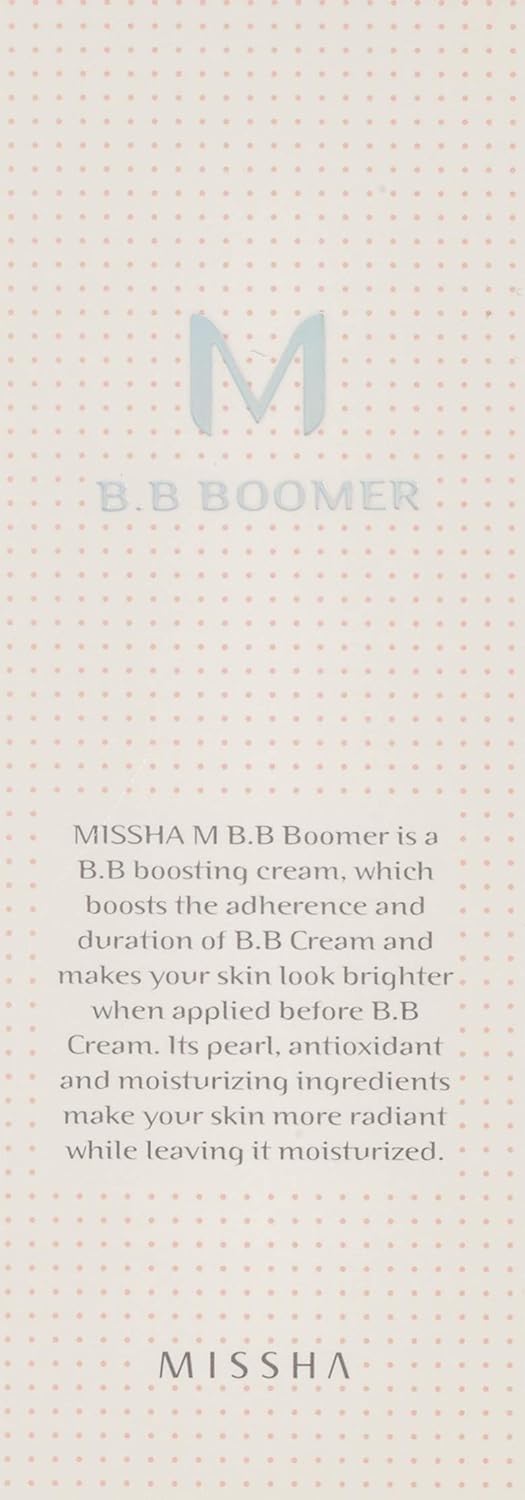 MISSHA B.B Boomer - Brightening Makeup Primer for Flawless Skin | Lightweight & Hydrating