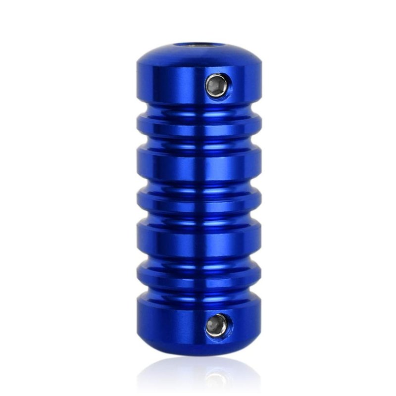 Healifty Aluminum Alloy Machine Grip 2.08X0.90X2.36In Lightweight Anti-Slip Handle Tube for Accessories Body Art Piercing Supplies