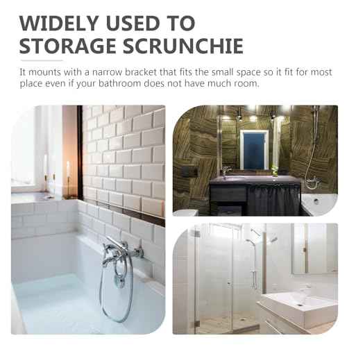 BESPORTBLE Wall Mount Makeup Mirror, 6-Inch Two-Sided Extension Mirror with 3X Magnification - Chrome Bathroom 360¡Æ Swivel