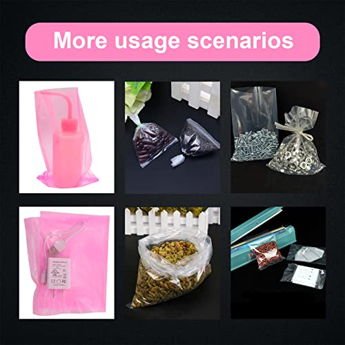 300PCS Tattoo Wash Bottle Bags,Disposable Squeeze Bottle Bags,Tattoo Supplies Accessories,Tattoo Bottle Bags for Tattoo Bottles Tattoo Supplies Tattoo Kits (Pink)