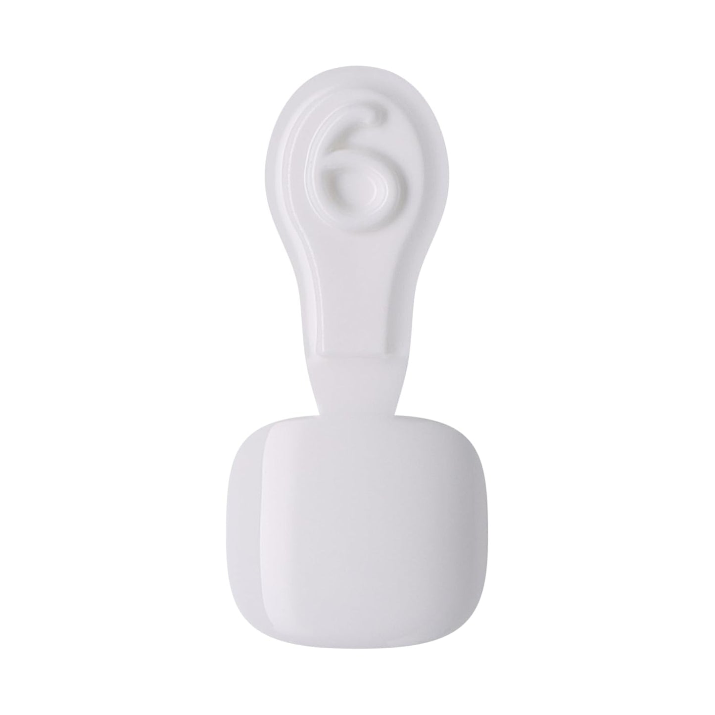 KISS imPRESS Pedicure Press On Toenails, 'Angel Vibes', White, Short Squoval, Pedicure Nail Kit Includes 24 Press On Toenails, Prep Pad, Mini Nail File, & Pedicure Stick