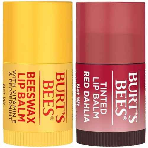 Burt¡¯s Bees Holiday Minis Lip Balm Gift Set, Natural Origin Lip Care, 2 Tubes, 0.049 oz.