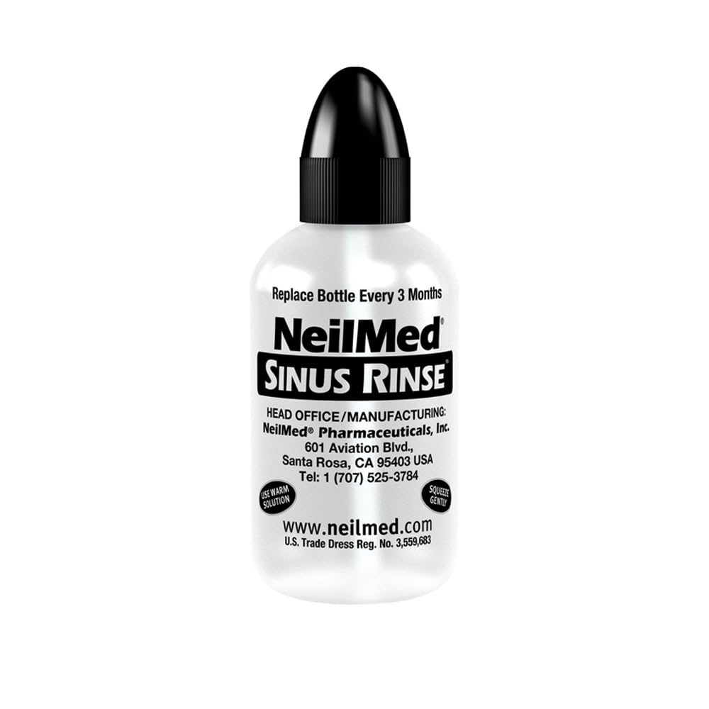 NeilMed Pediatric, Bottle Kit for Saline Nasal Rinse (304), 8 Piece Set