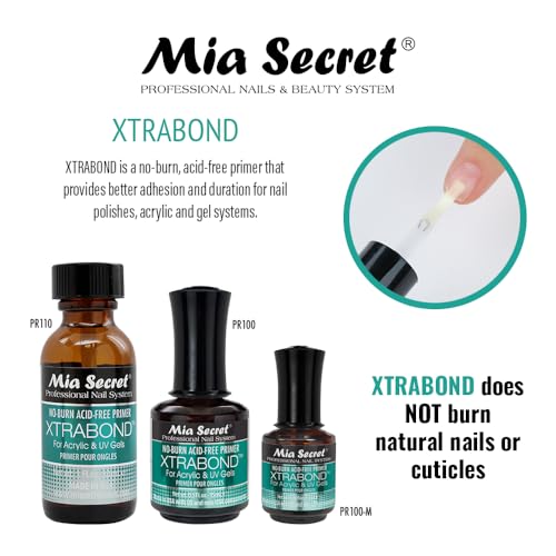 Mia Secret Nail Prep 0.5oz (NP-30) & Xtrabond Primer 0.5 oz (PR100)