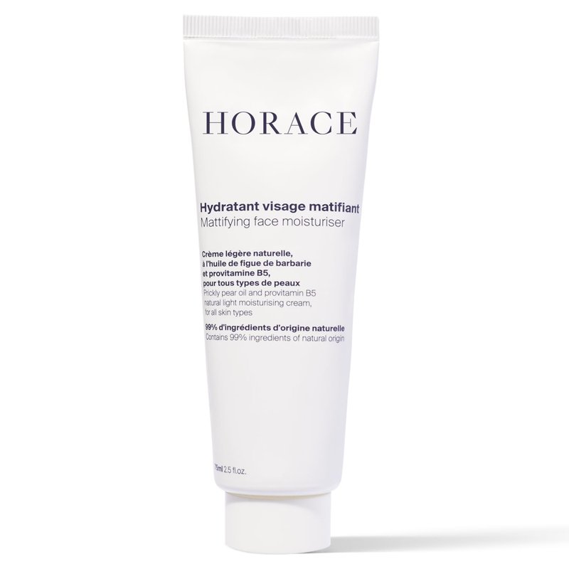 Mattifying Face Moisturizer for Men | 96.6% Organic Ingredients, Unscented, 75 ml