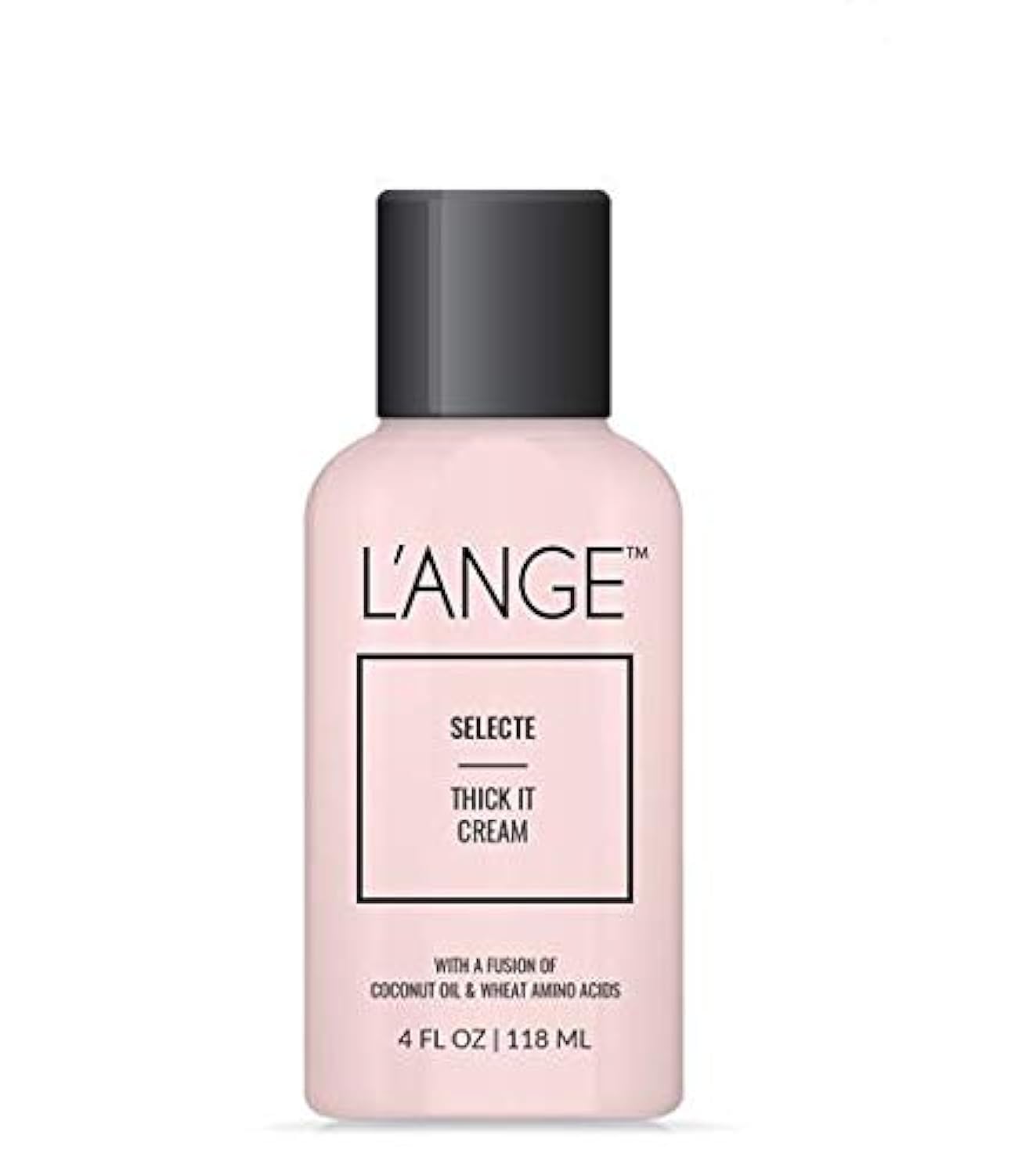 L'ANGE HAIR Selecte Thick It Cream | Volumizing Lightweight Styler Adds Texture Body & Definition | Ideal for Fuller Looking Styles | No Parabens or Sulfates | Nourishing Light Fruity Scent | 4 Fl Oz