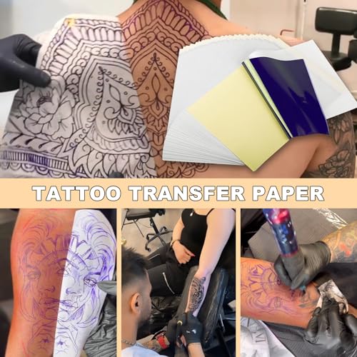Professional Tattoo Practice Kit for Beginners: 67 Pcs Realistic Training Set with 5x 3MM Thickened Fake Skin, Transfer Paper, Dental Bibs & Ink Caps - Master Depth Control Safely at Home