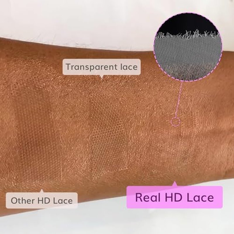 IDN Beauty Skinlike Real HD 13x4 Lace Frontal Straight 14 Inch Bleached Single Knots Ultra-thin Closure Virgin Human Hair 0.1 mm Pre Plucked Hairline