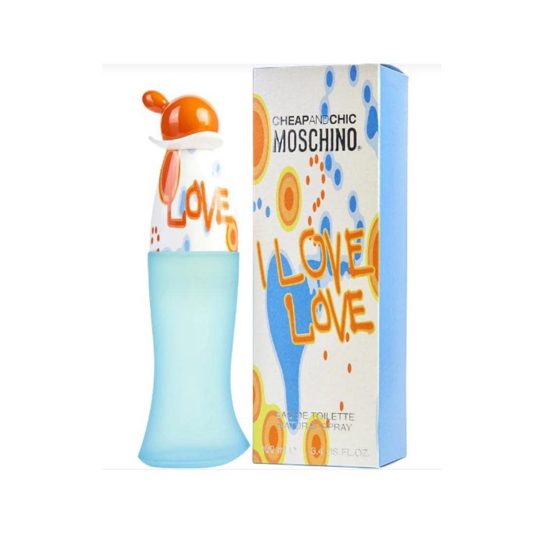 I Love Love Cheap and Chic by Moschino for Women 3.4 oz Eau de Toilette Spray