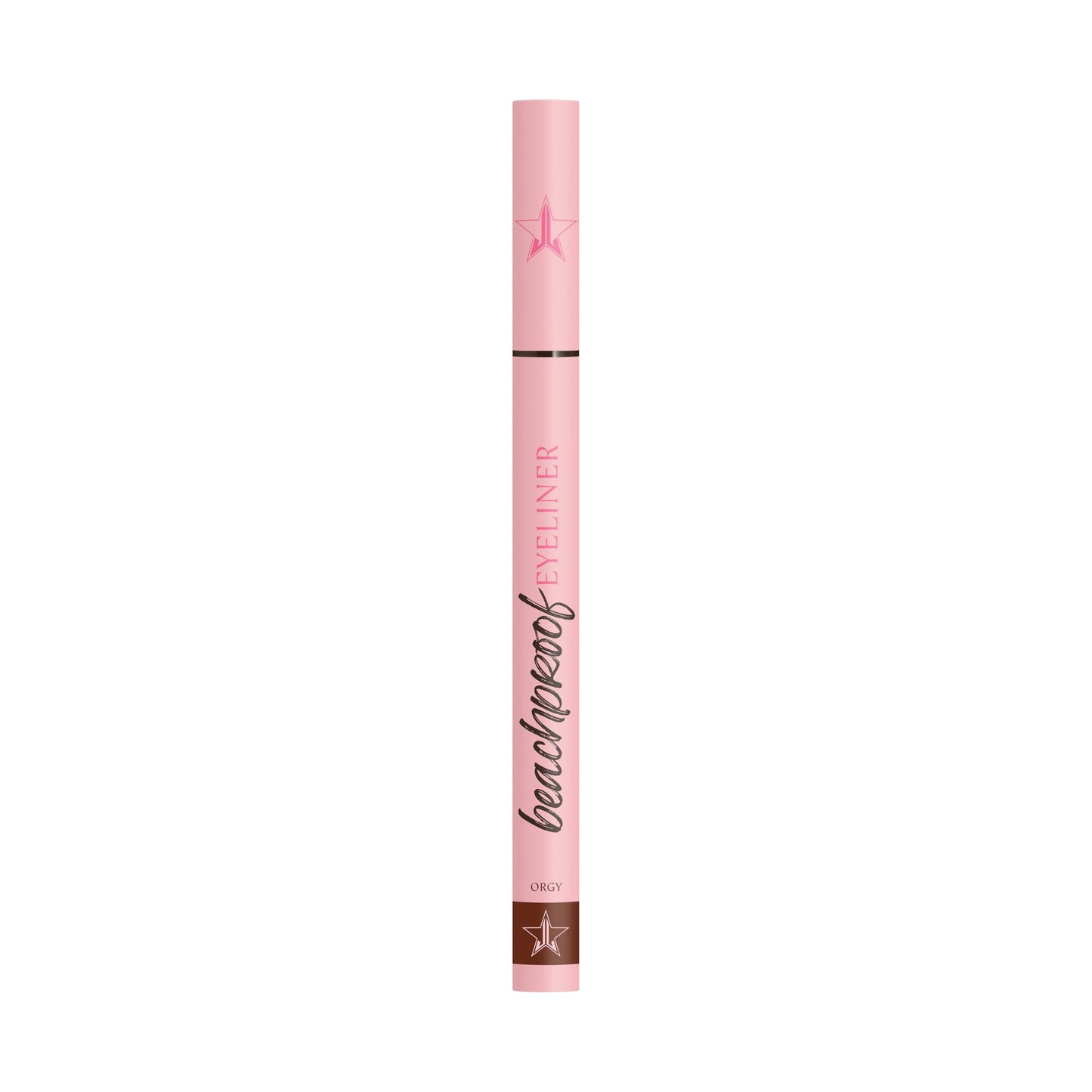 Jeffree Star Cosmetics BeachProof Eyeliner, Felt-Tip, Long-Lasting Formula, 0.019 fl oz (Orgy)
