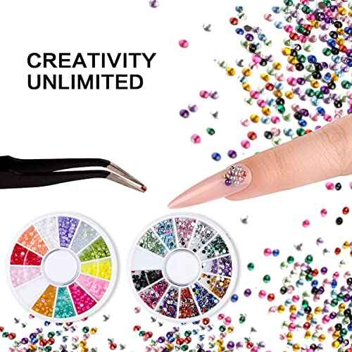 Morovan Acrylic Nail Kit - Professional Acrylic Nail Kits Set Acrylic Powder Set with Everything for Beginners Glitter Powder Acrylic Brush for Nail Art Extension