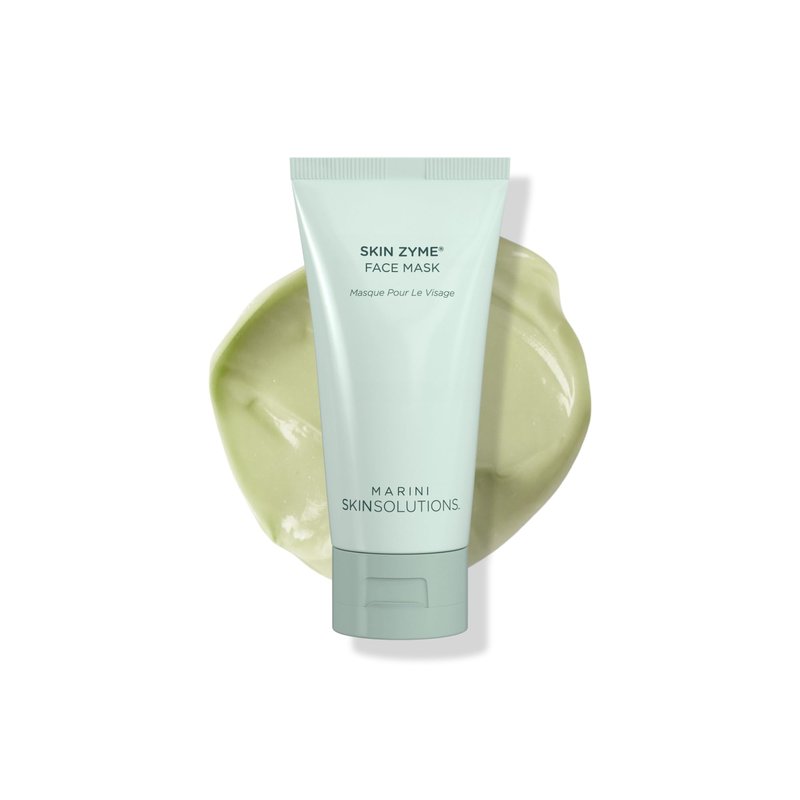 Marini SkinSolutions Skin Zyme - Face Mask with Proteolytic Papaya Enzymes - Gently Removes Dead Skin Cells for a Smooth, Radiant Complexion - All Skin Types - Cruelty Free - Made in the USA - 1 oz