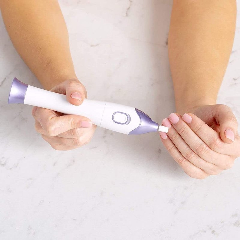 Plum Beauty Total Nail Care System, Complete Nail Care, Shaping, Pecision Shaper, Cuticle Pusher, Buffing & Emery Tools, Manicure & Pedicure KitF