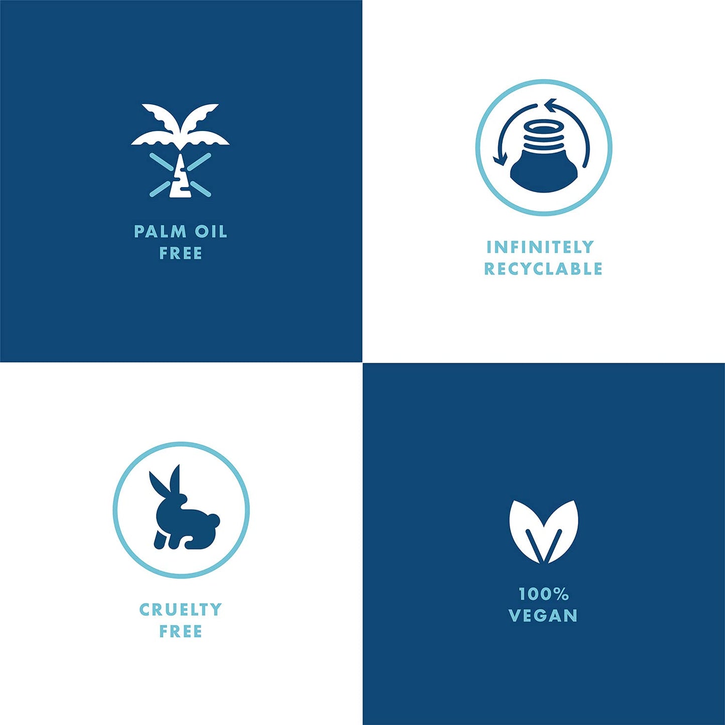 Hand in Hand Nourishing Liquid Hand Soap, 10 Fl Oz, Sweet Mint & Eucalyptus, Sea Salt Scent, 4 Pack