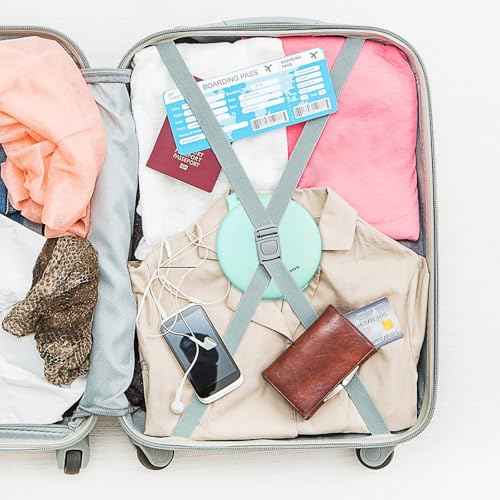 6.3 Inch Rechargeable Folding 10x Magnification Double Sided Makeup Mirror with Lights, Portable Travel Mirror for Women with Nearsightedness | Travel Essentials for Women