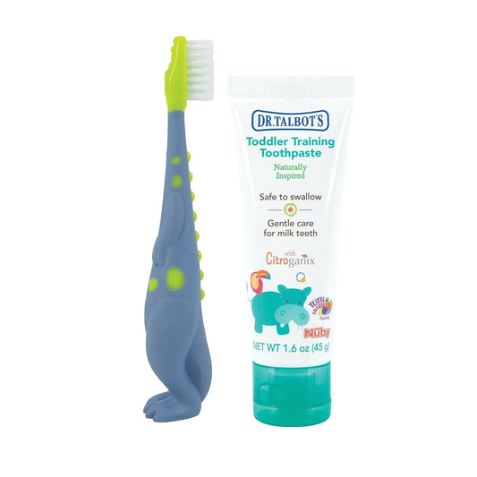 Dr. Talbot's Toddler Training Toothbrush + Toothpaste - 1.6 oz