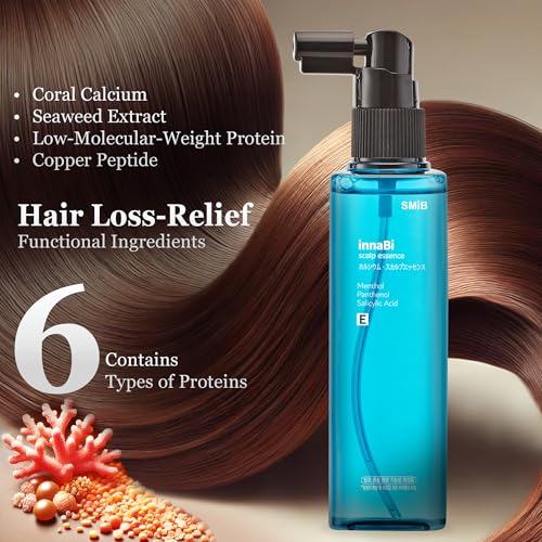 SMIB InnaBi Hair Essence ? Lightweight Leave-In Treatment, Helps Nourish and Strengthen Hair, Adds Shine and Smoothness, Suitable for All Hair Types (3.88 fl oz)