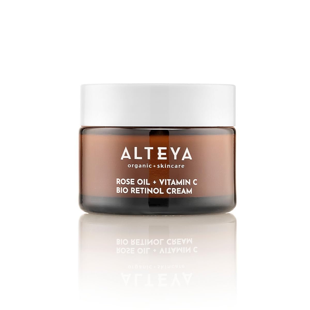 Alteya Organic Luminous Rose Pure Moisture Face Cream 50 ml - NaTrue Certified Organic 100% Pure Natural, Lightweight Hydration, All Skin Types