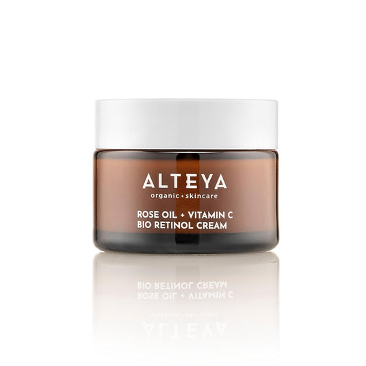 Alteya Organic Luminous Rose Pure Moisture Face Cream 50 ml - NaTrue Certified Organic 100% Pure Natural, Lightweight Hydration, All Skin Types