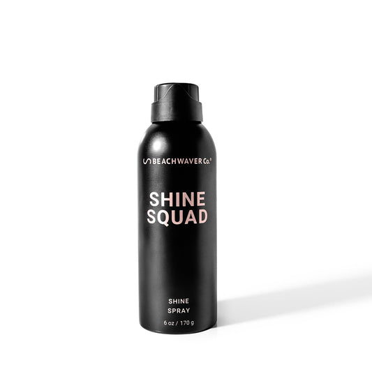 Beachwaver The Co. Shine Squad Shine Spray - Full Size (6 Oz) | Lightweight, Glossy Finishing Spray for Hair w/HiX Vegan Bond Multipliers | Post-Styling Mist - Smooth Finish & No Frizz