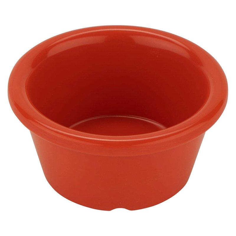 G.E.T. S-620-RO 2 oz. Ramekin, Break Resistant, Melamine, Rio Orange (Pack of 12)