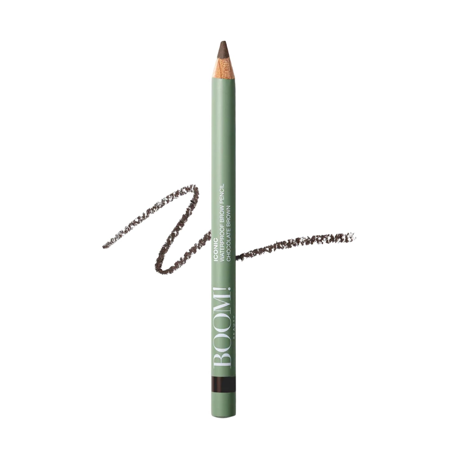 Iconic Waterproof Brow Pencil, Smudgeproof, All-Day Wear, Chocolate Brown