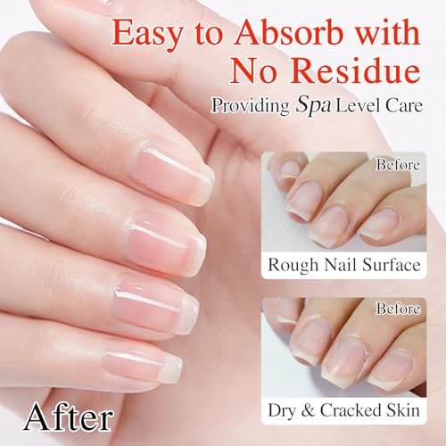Double Rhythm Natural Cuticle Oil Revitalizing Cuticle Oil for Nails Cuticle Softener