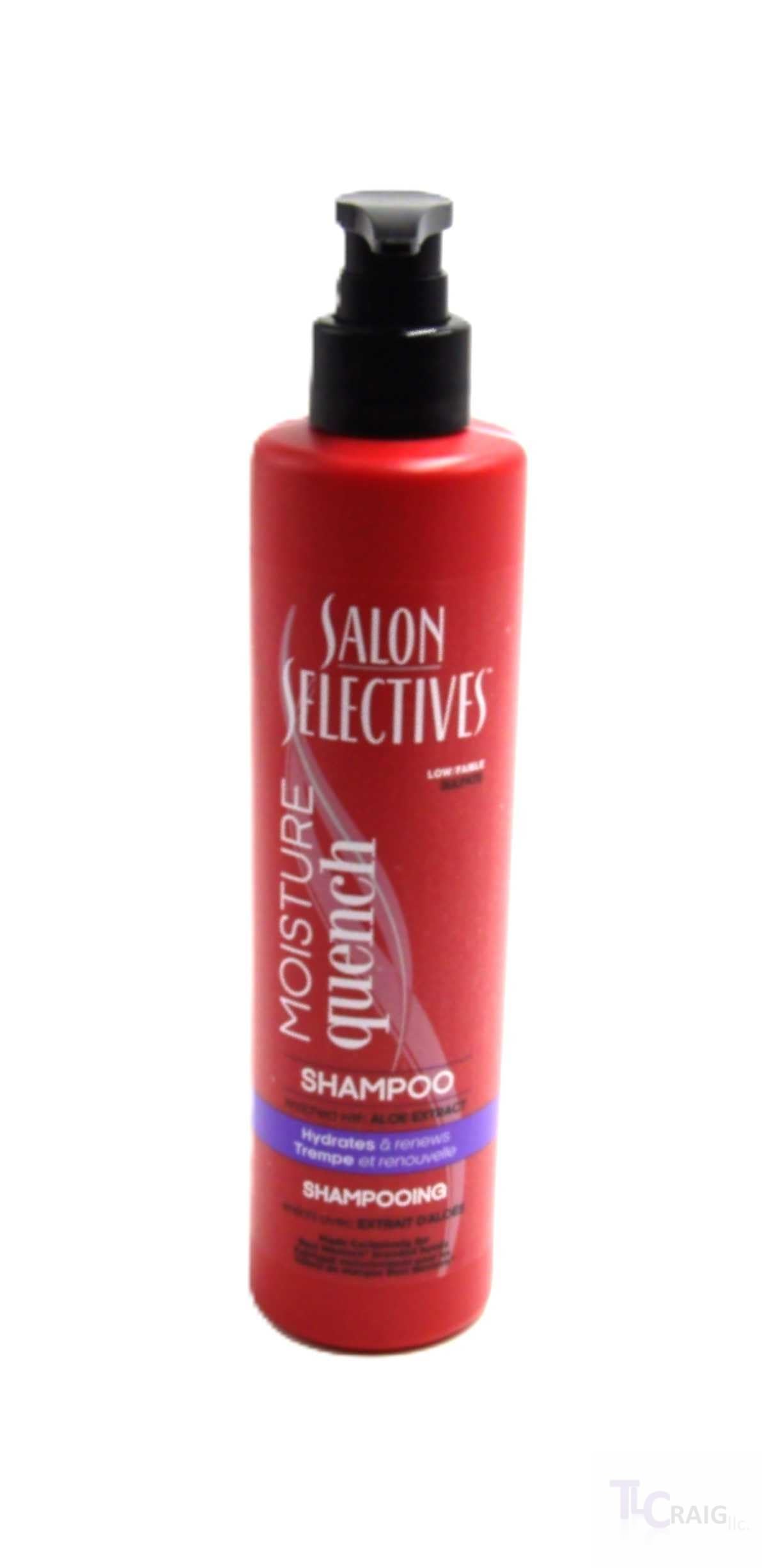 Salon Selectives Moisture Quench Shampoo Pump