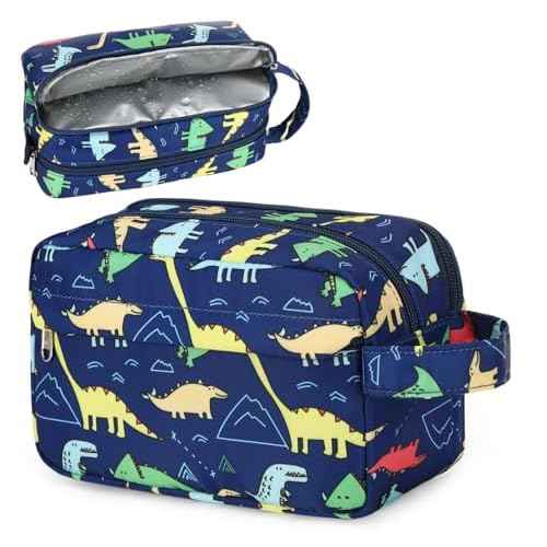 CAMTOP Travel Toiletry Bag for Kids Cute Swim Bag for Boys Girls Waterproof for Toiletries Accessories Bathroom Stuff