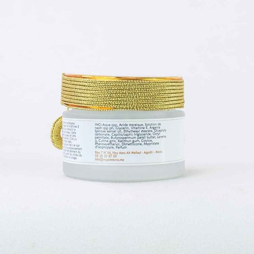 Crème de Jour - Tigontaf Argan Day Cream - Morning Face Skin Care – Lightweight Daily Moisturizer with Argan & Vitamin E – Fights Dryness and Revives Glow – For Face & Neck - 50g /1.7oz