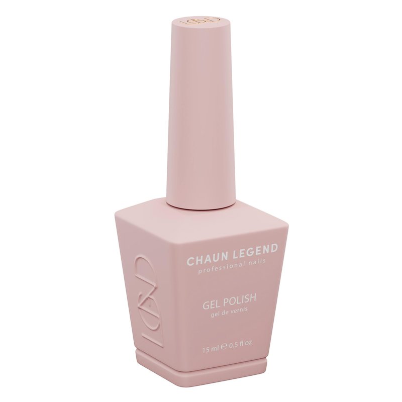 Chaun Legend UV Gel Nail Polish, 0.5 Ounce Long Lasting Salon Quality, Bubble Free Professional Manicures, Quick Dry High Shine, Love at First Sight LG5009 (sheer, cool-toned pinky nude)