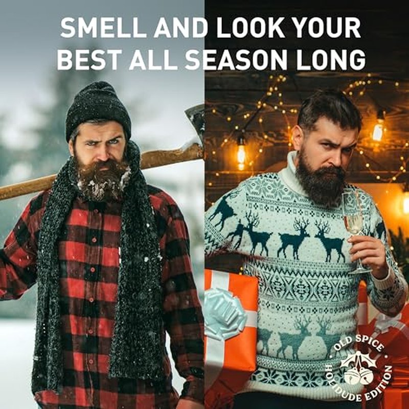 Old Spice Aluminum Free Deodorant for Men, Holidudes Limited Edition, 24/7 Holiday Freshness, Odor Protection, Stocking Stuffer, PumpKing Pumpkin Spice Scent, 3.0 oz
