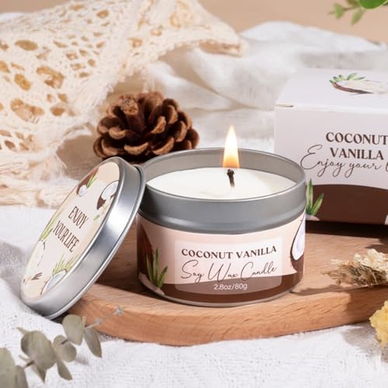 Spa Gift Baskets for Women, Vanilla Coconut Bath and Body Gifts Set for Women, Home Spa Self Care Gift, Relaxing Bath Set for Mom Wife Sister Friends Sister Girlfriend, Mother¡¯s Day Thank You Gifts